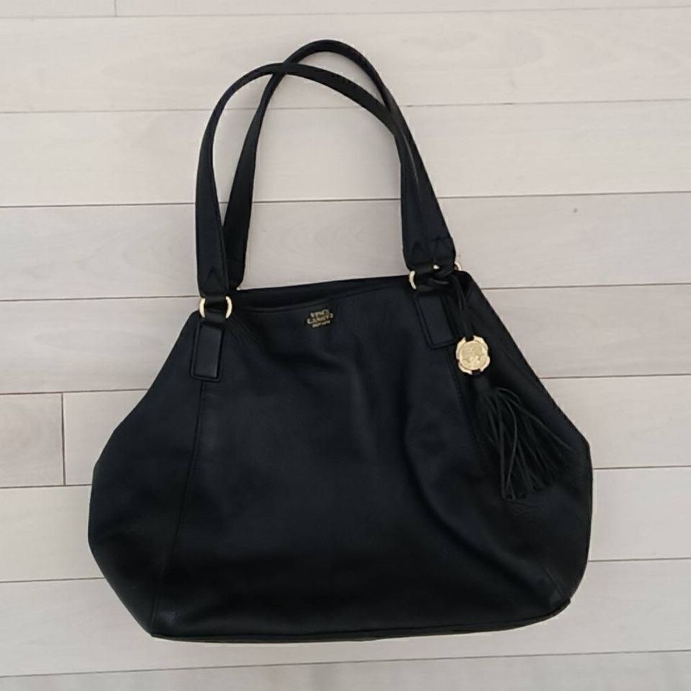 Vince Camuto Women's Leather Shoulder Bag Black One Size